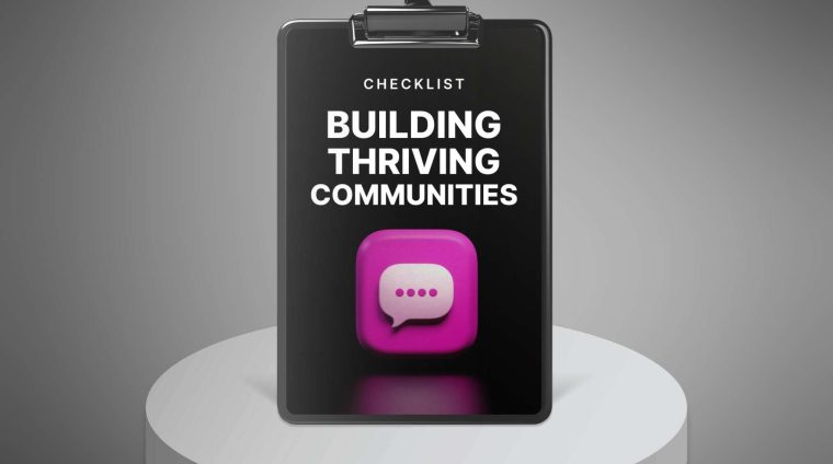 Building Thriving Communities – Checklist1 Building Thriving Communities - Checklist1