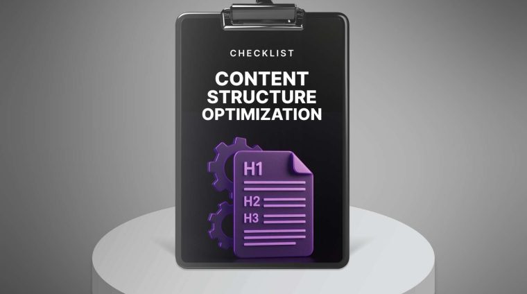 Content-Structure-Optimization—Checklist1 Content-Structure-Optimization---Checklist1