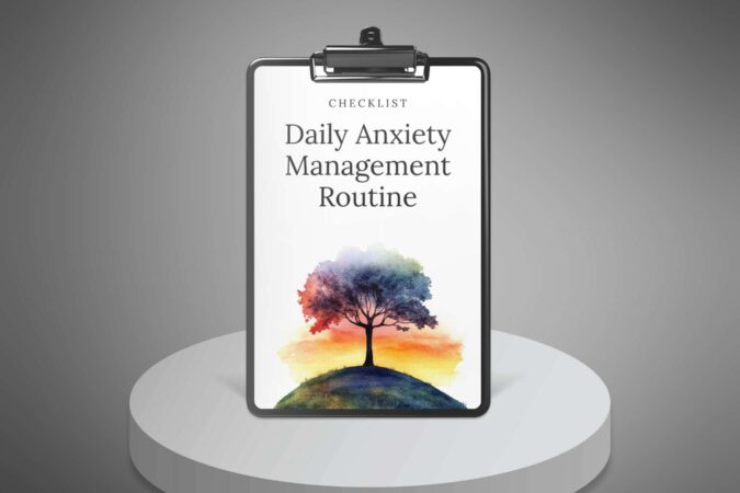 Daily Anxiety Management Routine - Checklist1